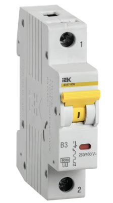 Выкл. авт. ВА47-60M 1Р 3А 6кА B IEK