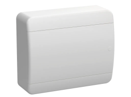 TEKFOR Корпус пластиковый ЩРН-П-12 IP41 белая дверь IEK