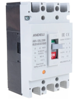 Автоматический выключатель ANDELI AM1-125L/3P 80A 30KA ADL06-024