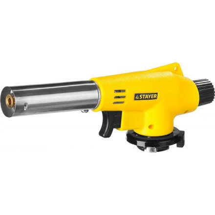 Газовая горелка STAYER MASTER MaxTerm на баллон,с пьезоподжигом, 1300С (1/120) 55584 