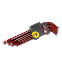 Набор шестигранных ключей с шаром КШ-9-S2 серия KBT-PROFESSIONAL (КВТ)
