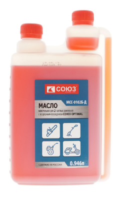 Масло СОЮЗ OPTIMAL 2 ТАКТ. минеральное, в дозаторной канистре, 1л