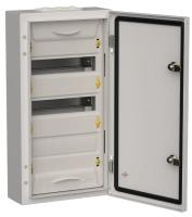 TITAN 5 Корпус металлический ЩРн-36 (1х36) 585х310х140мм IP54 серый (одна дверь) IEK