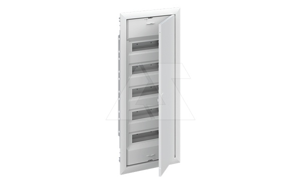 Щиток встраив. ABB UK660E3,60M, белая мет. дверь,63A, IP30