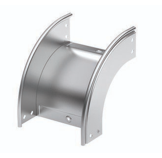 Угол CD 90 100/300 верт внеш. 90° в комплекте с крепежом