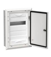 TITAN 5 Корпус металлический ЩРв-24 (1х24) 505х365х130мм IP31 белый (одна дверь) IEK