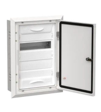 TITAN 5 Корпус металлический ЩРв-24 (1х24) 505х365х130мм IP31 белый (одна дверь) IEK