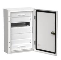 TITAN 5 Корпус металлический ЩРн-24 (1х24) 460х310х140мм IP54 белый (одна дверь) IEK