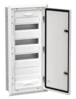 TITAN 5 Корпус металлический ЩРв-48 (1х48) 755х365х130мм IP31 белый (одна дверь) IEK