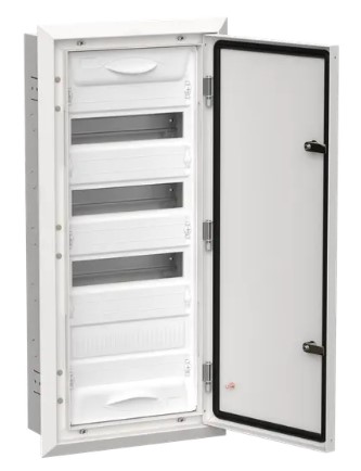 TITAN 5 Корпус металлический ЩРв-48 (1х48) 755х365х130мм IP31 белый (одна дверь) IEK