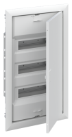 Щиток встраив. ABB UK636E3, 36M, белая мет. дверь, 63A, IP30