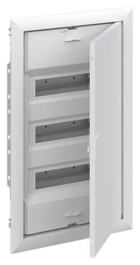 Щиток встраив. ABB UK636E3, 36M, белая мет. дверь, 63A, IP30