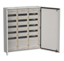TITAN 5 Корпус металлический ЩРн-216 (3х72) 960х830х140мм IP54 серый (две двери) IEK