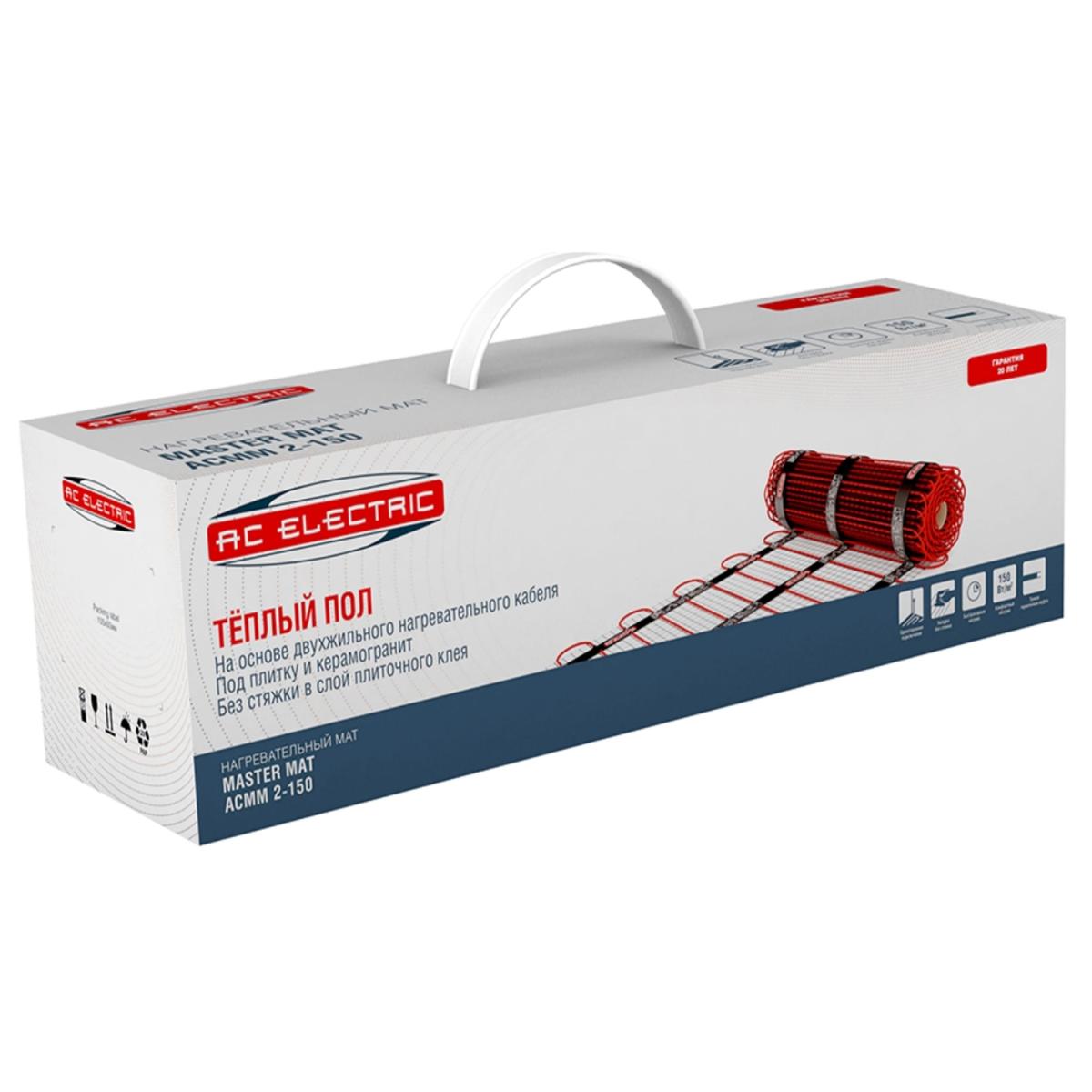Мат AC ELECCTRIC ACMM 2-150-1,5 (комплект теплого пола )