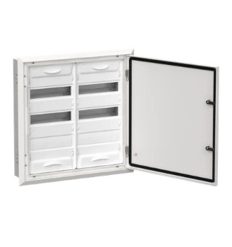TITAN 5 Корпус металлический ЩРв-72 (2х36) 630х625х130мм IP31 белый (одна дверь) IEK