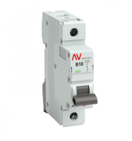 Выключатель автоматический AV-10 1P 10A (B) 10кА AVERES 