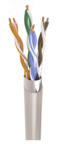 Кабель СегментЛАН F/UTP Cat5e PVCLSнг(A)-FRLS 2х2х0.52