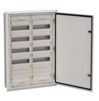 TITAN 5 Корпус металлический ЩРв-120 (2х60) 880х625х130мм IP31 серый (одна дверь) IEK