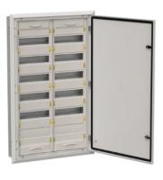 TITAN 5 Корпус металлический ЩРв-144 (2х72) 1005х625х130мм IP31 серый (одна дверь) IEK