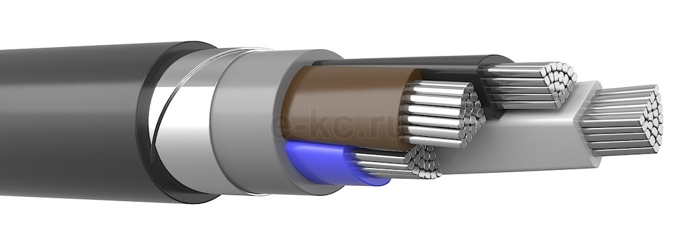 Кабель силовой АВБШв 4х240(мс) 1кВ ГОСТ Евкабель (И)