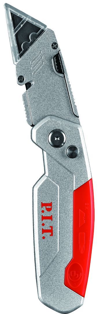Нож с трапецевидным лезвием P.I.T. складной PROFI HCTK04-M001