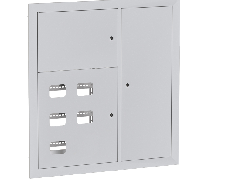 Щит этажный 5 квартирный (1000х950х160) Basic