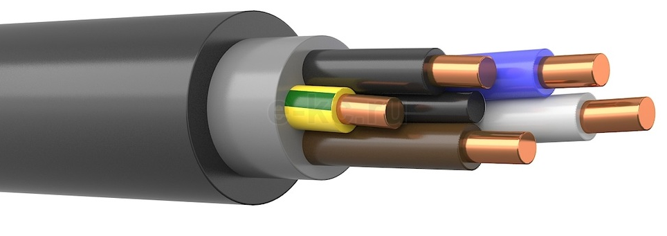 Кабель силовой ППГнг(А)-HF 5х16ок Конкорд