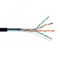 Витая пара FTP 4 пары AWG 24 Cat.5е экран внешняя Cu Standart FTP 4x2x0,5 5е out/Cu. SkyNet