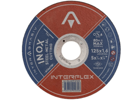 Отрезной круг Interflex INOX 125x1,6x22мм, Т41