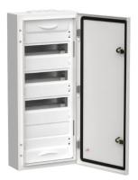 TITAN 5 Корпус металлический ЩРн-48 (1х48) 710х310х140мм IP54 белый (одна дверь) IEK