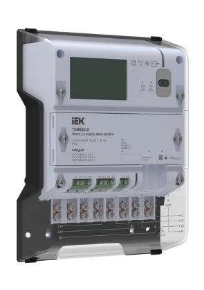 TORESCO Счетчик электрической энергии TE301 0,5S/0,5-5(10)T-NLC-ORS2FP IEK