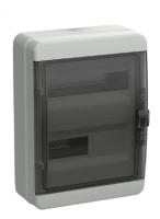 TEKFOR Корпус пластиковый КМПн-24 IP65 черная прозрачная дверь IEK