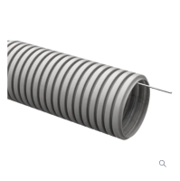 Труба гофрированная с зондом ПВХ d25 ИЭК_(50м) &