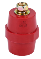 Изолятор SM45 (М8) силовой с болтом ИЭК #(10/300)