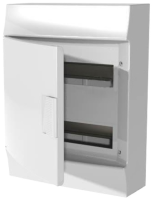 Шкаф настенный ABB Mistral41 24М (2x12) непрозрачная дверь