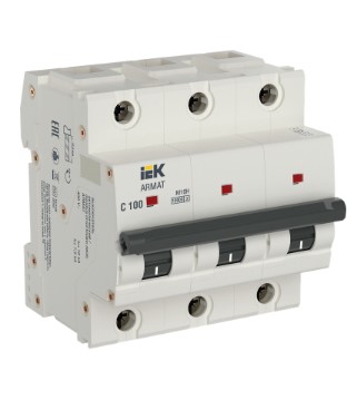 ARMAT Автоматический выключатель M10H 3P C 100А IEK