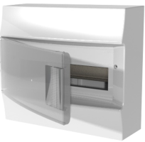 Шкаф настенный ABB Mistral41 12М прозрачная дверь
