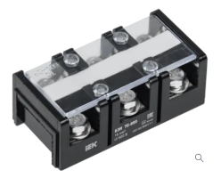 Блок зажимов БЗН TC-4004 200 мм2 400A 4 пары IEK