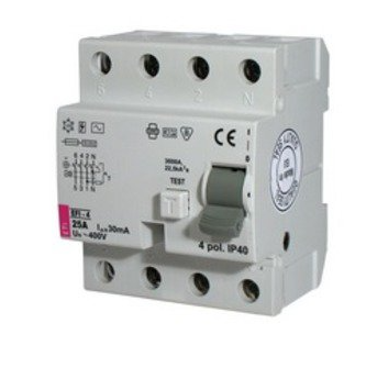 Реле дифференциальное (УЗО) EFI-4 40/0,1 AC