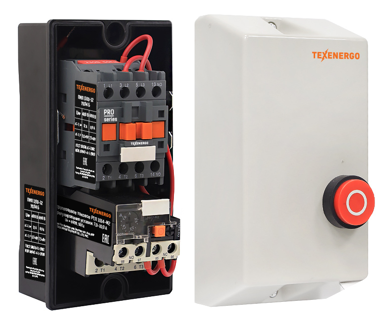 Пускатель ПМЛ 1210-12 12А кат 230 ( 7-10А) IP54