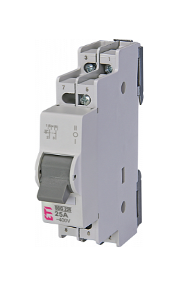 Переключатель SSG 225 2p 25A (1-0-2)
