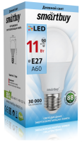 Светодиодная (LED) Лампа Smartbuy-A60-11W/4000/E27