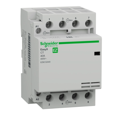 Контактор модульный 4Р CT 40A 4НО 230/250В АС 50ГЦ Easy9 Schneider Electric (1) 