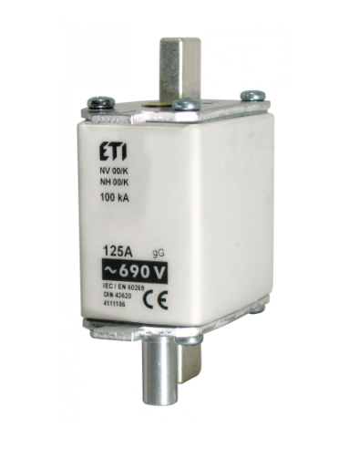 ETI  Предохранитель NH-00/gG 125 A KOMBI
