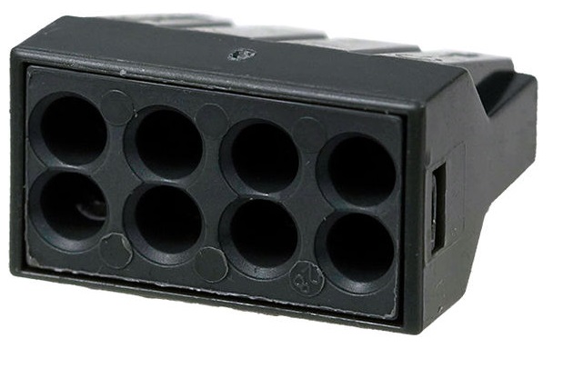 Клеммы WAGO 773-308 (8Х2,5мм2 с пастой) (упаковка 50шт.)