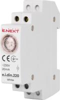 Индикатор на DIN-рейку e.i.din.220.white (белый)