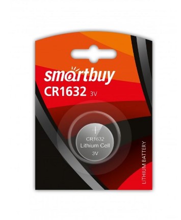 Литиевый элемент питания Smartbuy CR1632/1B (12/720) (SBBL-1632-1B)