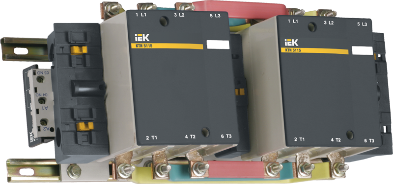 Контактор КТИ-51153 реверс 115А  230В/АС3  ИЭК