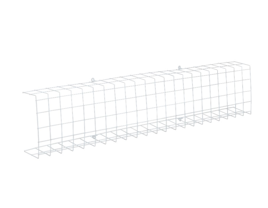 LIGHTING Решетка защитная для светильника LED ДВО 1260х270х95мм белая IEK