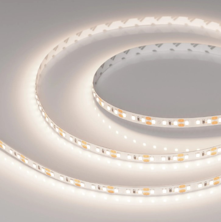 Лента LED RT-A120-8мм 12V Day4000 (9.6 W/m, IP20, 2835, 5м) (ARL, Открытый) 012341(2) Arlight